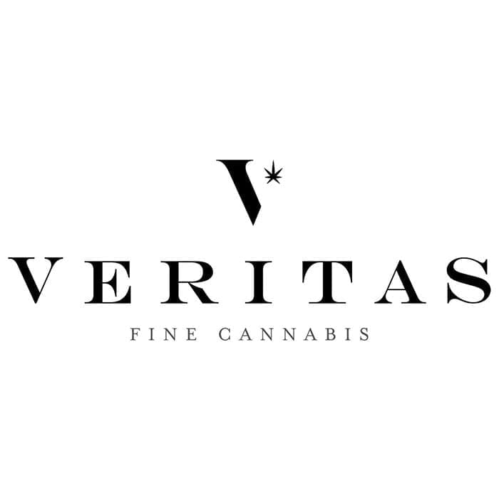 Veritas Craft Cannabis Flower Logo- Buy at Oasis Denver Dispensary.