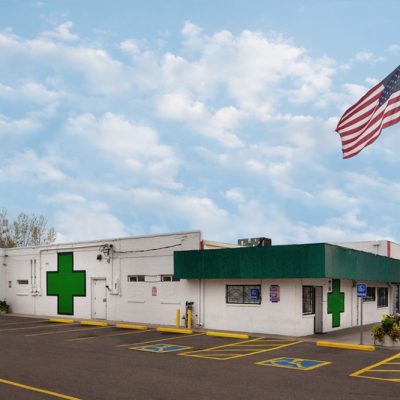 Oasis Cannabis Superstore Exterior Evans Store