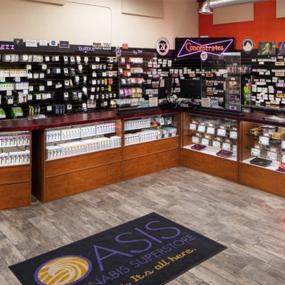 Oasis Cannabis Superstore 44th Concentrate and Vape