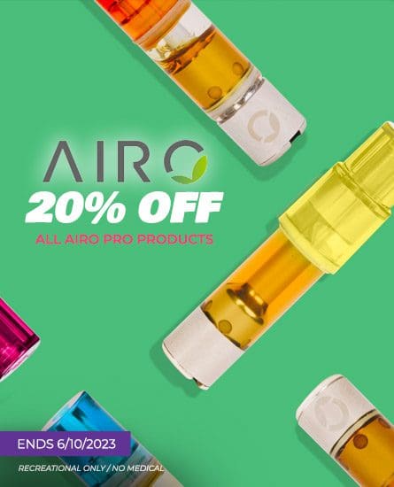 Airo Pro 20% off. Ends 6-4-23