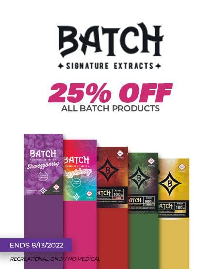 Batch 25% off this week offer.