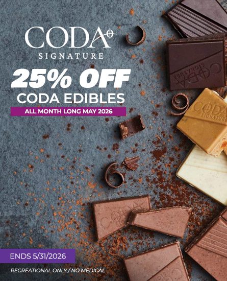 Coda Edibles sale ends 5/31/2026