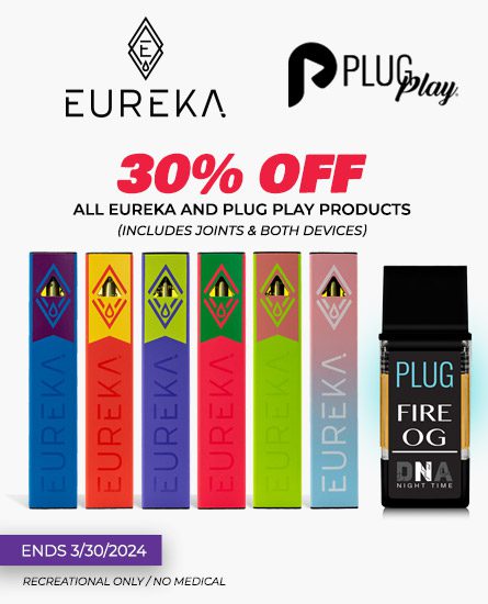 Eureka plug and play 30% off. Deal ends 3-30-24