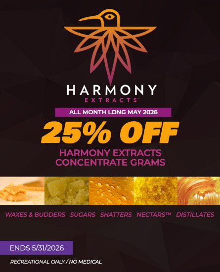 Harmony Extracts sale ends 5/31/2026