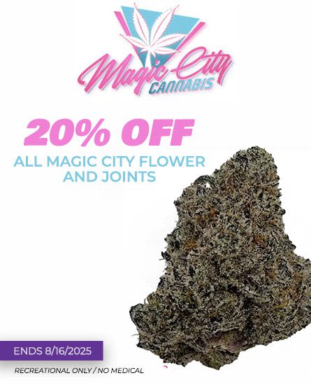 Magic City 20% off.
