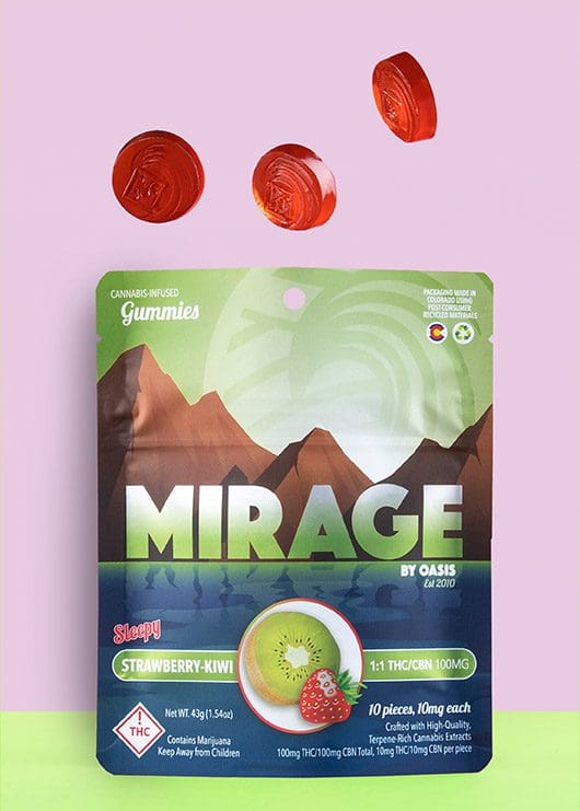Mirage Strawberry Kiwi Gummies