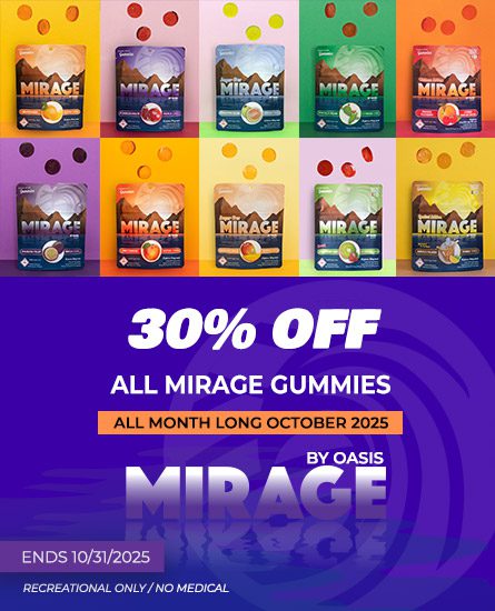 Oasis Mirage Gummies deal October 2025