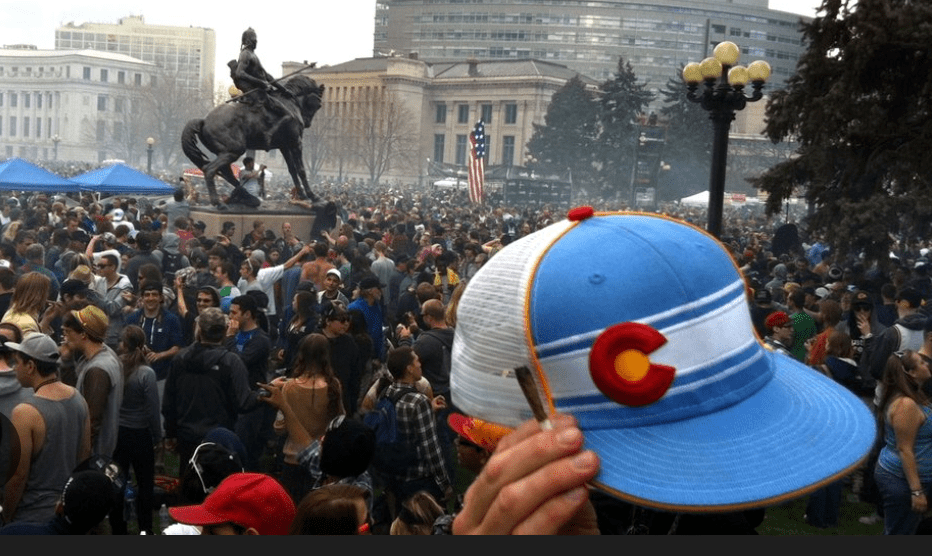 Denver 420 April Cannabis events. Civic Center Park. Oasis Denver Dispensary.