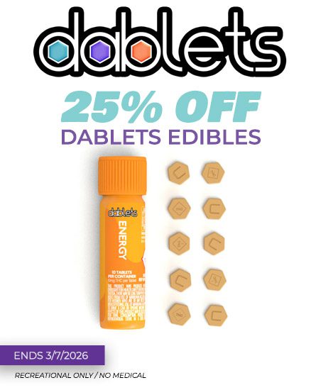 Dablets Edibles - Sale ends 3/7/2026