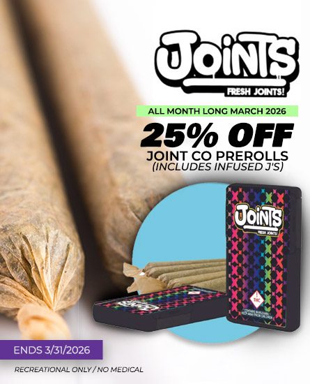 Joint Co pre-rolls Sale March 2026