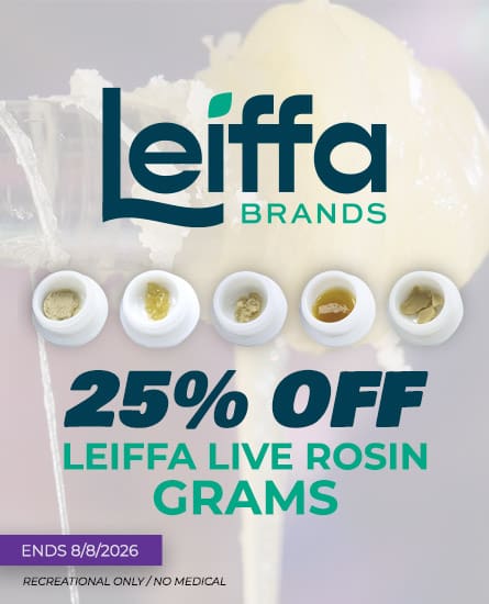 Leiffa Concentrate Grams sale ends 8/8/2026