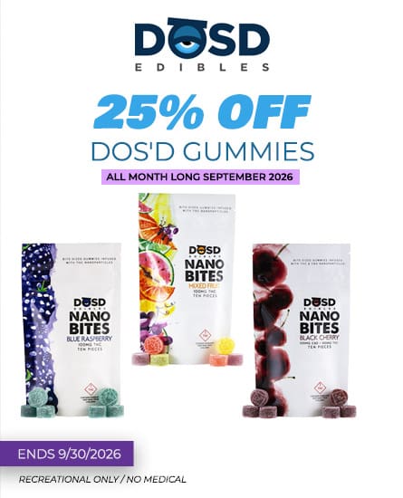Dosd Edibles - September 2026 Deal